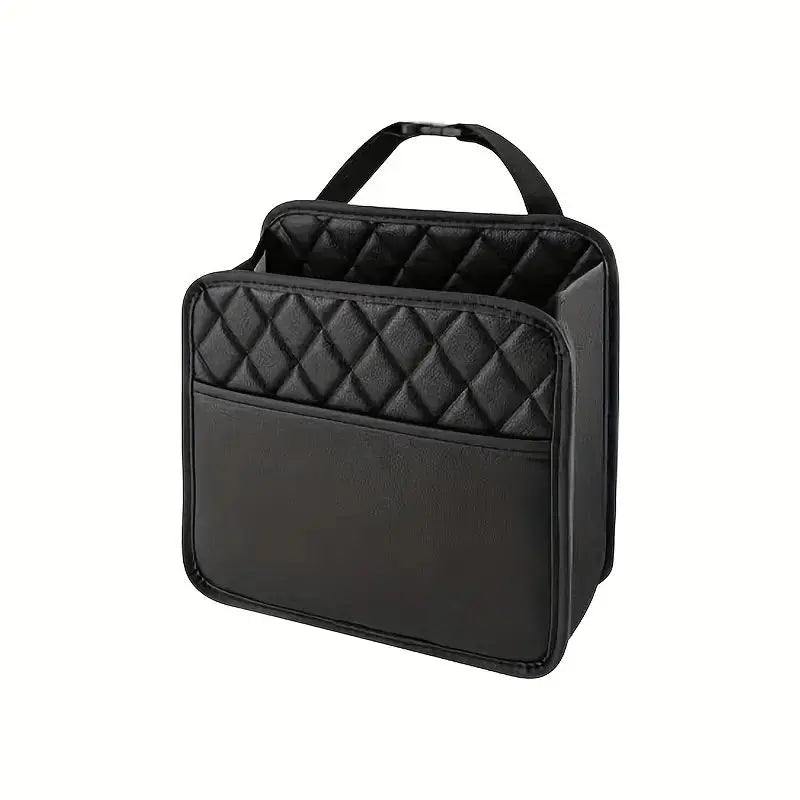 PU Leather Car Seat Side Storage Bag